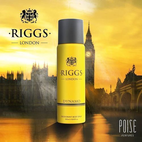 Riggs London Riggs Dynamo Long Lasting Deodorant Body Spray